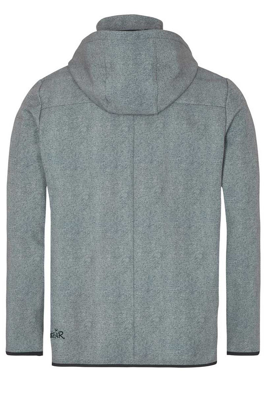 Alpine Herren Softshell-Jacke wasserabweisend - grau